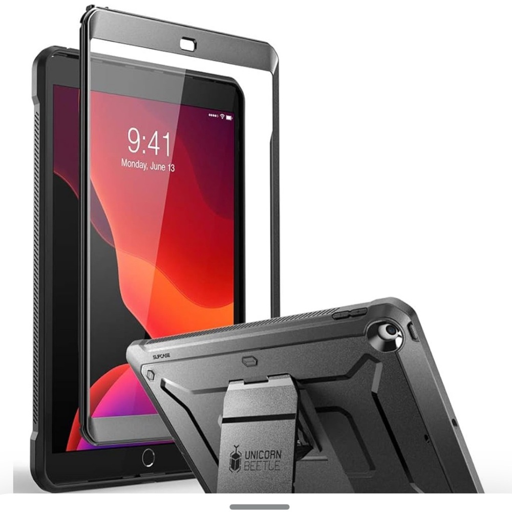 iPad 9th Generation Case with Screen Protector (Unicorn Beetle Pro)